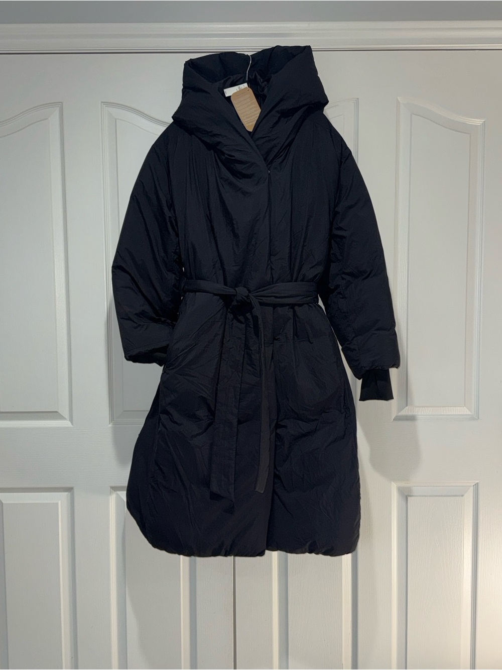 GAP Blanket Coat Puffer Jacket PrimaLoft Eco-Fill NEW WITH TAG XL